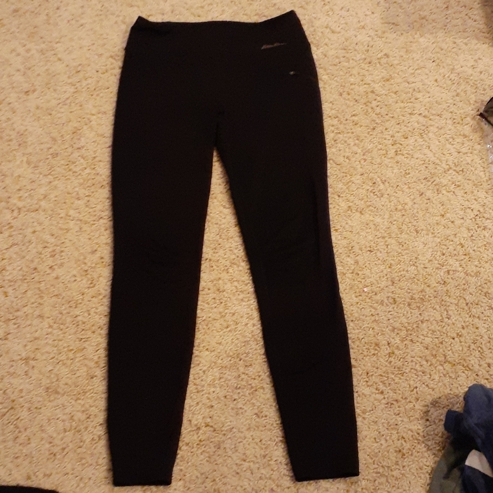 Eddie bauer black leggings w/ pocket